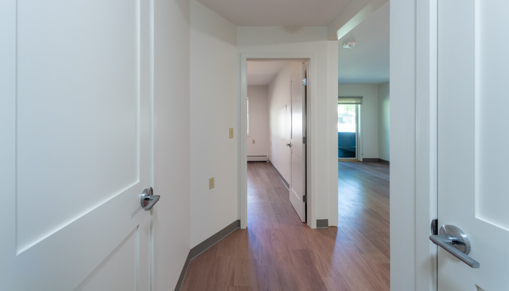 Whitcomb Woods apartment entrance